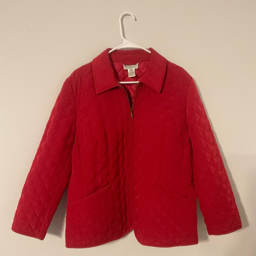 Pendleton Quilted Full Zip Barn Jacket - Size 1x … - image 1